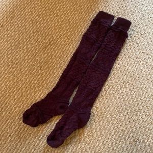 Women’s knee high boot socks